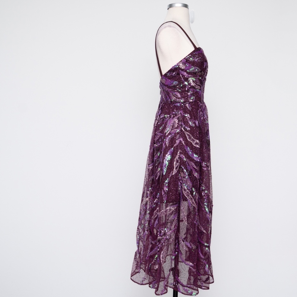Dress The Population Violet Sequin Cassandra Dress XS - Picture 5 of 12